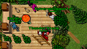 Thunder'Storm on screen