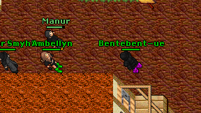 Bentebent-ue on screen