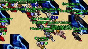 Storm Flasherzinhu on screen