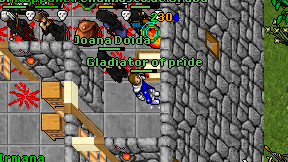 Gladiator of pride on screen