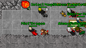 Mist'Dragon on screen