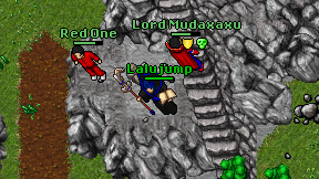 Lalujump on screen