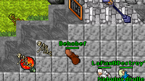 Behobef on screen