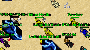 Lokinha Wizard on screen
