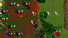 Nuba'Darkfire on screen