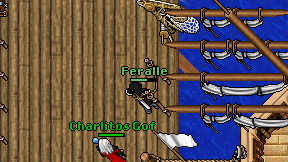Feralle on screen