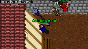 Galinha Azul on screen