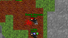 Dark Socom on screen
