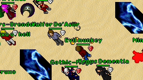 Evil munkey on screen