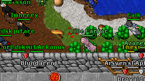 Lille Farfar on screen