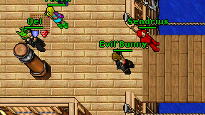 Evil'Bunny on screen
