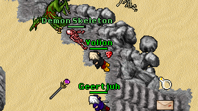 Volion on screen