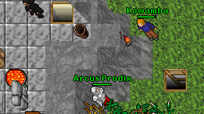 Arcus Prodix on screen