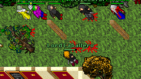 Lord Caballero on screen
