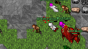 Ultihealing'mors on screen
