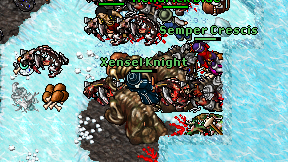 Xensel Knight on screen