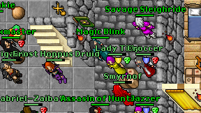 Magic Blink on screen