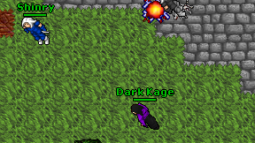 Dark Kage on screen