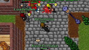 Peludonio on screen
