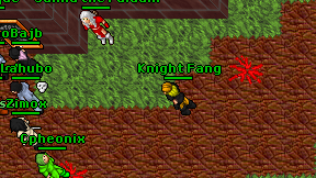 Knight Fang on screen