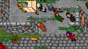 Saldorey Axen on screen