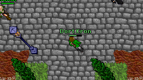 Dort Kron on screen