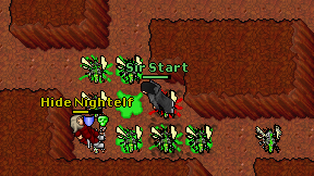 Sir Start on screen
