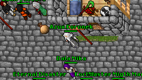 Azux Koronek on screen