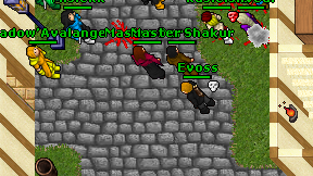 Evoss on screen