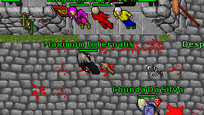 Maximum Infernalis on screen