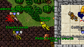 Mesig on screen