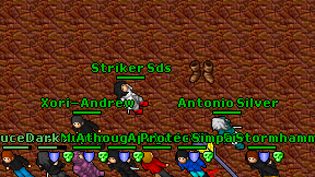 Striker Sds on screen