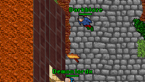 Darkblaze on screen