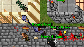 Regis Troll on screen
