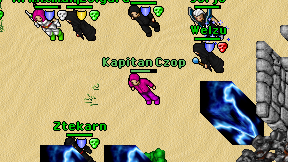 Kapitan Czop on screen
