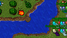 Herr der Distance on screen