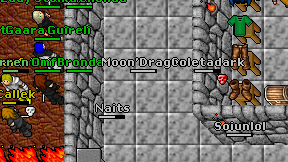 Moon'Dragon on screen