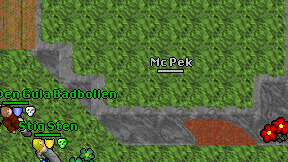 Mc Pek on screen