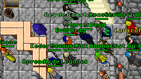 Evill Drag on screen