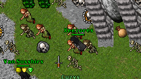 Xeezores on screen