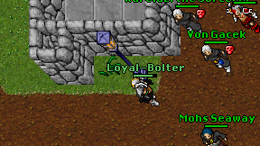 Loyal-Bolter on screen