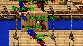 Magic Saviol on screen