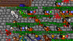 Druid of evilness on screen