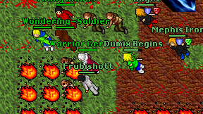 Warrior Gerkram on screen