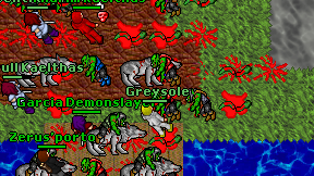 Greysole on screen