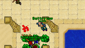 Battry low on screen