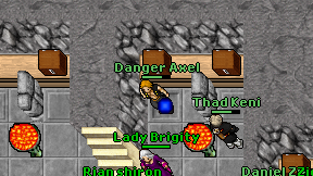 Danger Axel on screen