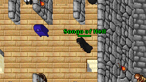 Songo of Hell on screen