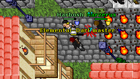Elemental-Dark master on screen