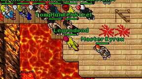 Legendend on screen